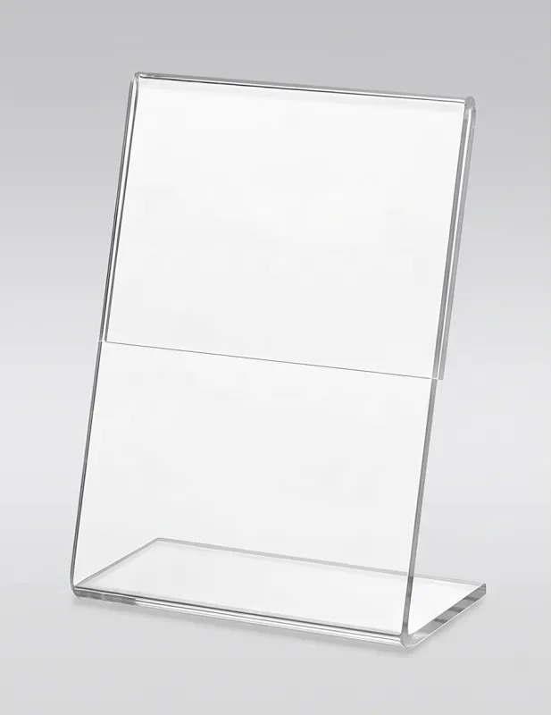 Premium Clear Acrylic Display Stand | Customizable & Adjustable for Dynamic Content